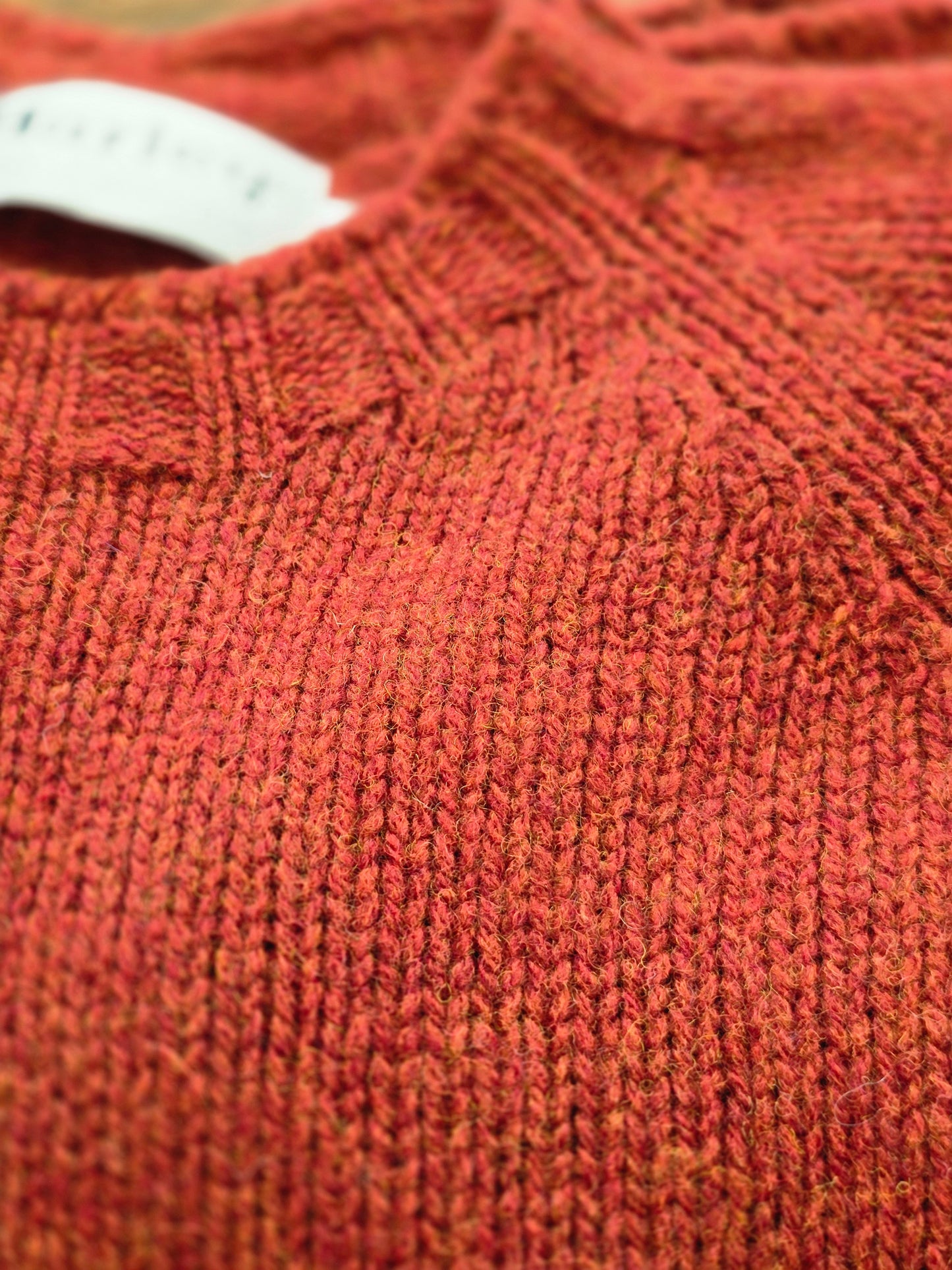 Harley of Scotland ~ Mens Supersoft Shetland Chunky Crew
