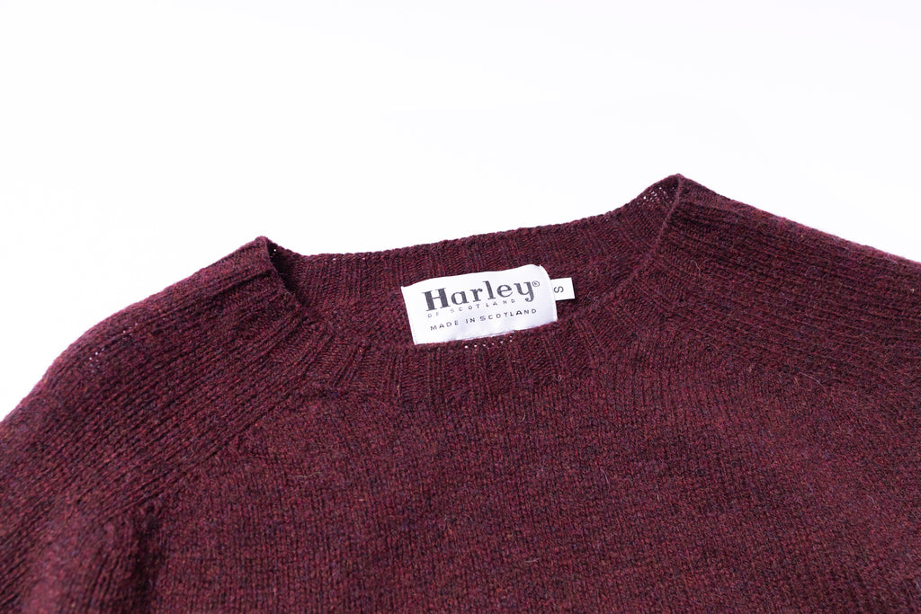 Harley of Scotland ~ Mens Supersoft Shetland Chunky Crew – The Harley of Scotland ~ Mens Supersoft Shetland Chunky Crew – The