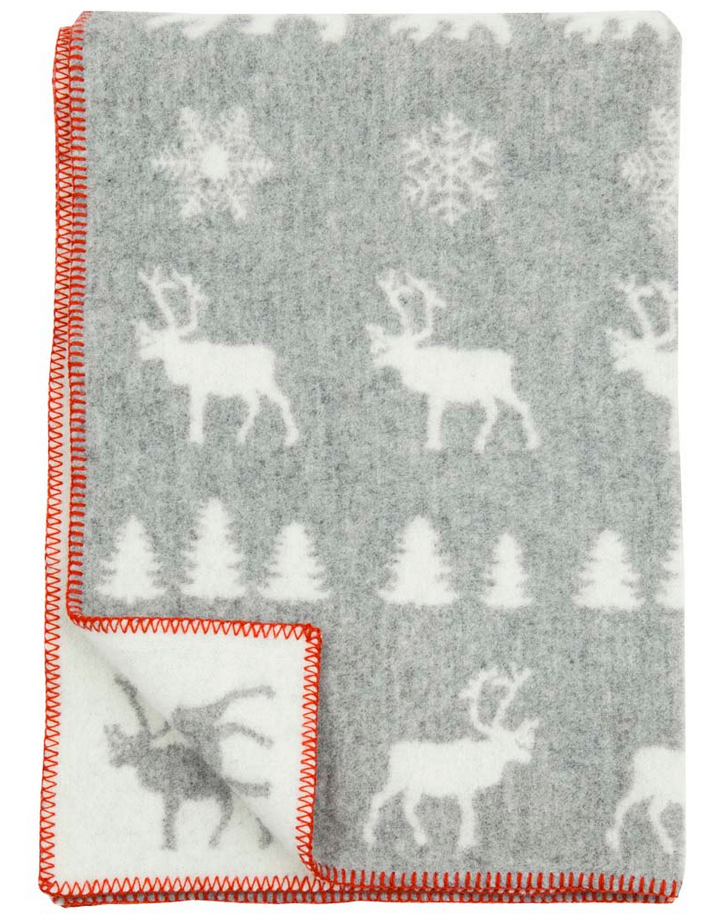 Klippan Wool Blankets - Wilderness Grey