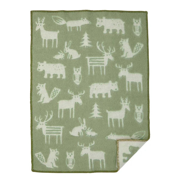 Swedish Wool Baby Blankets Assorted