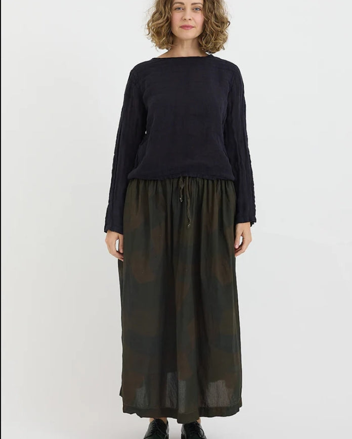 Metta Lilly Top ~ Light Linen Gauze