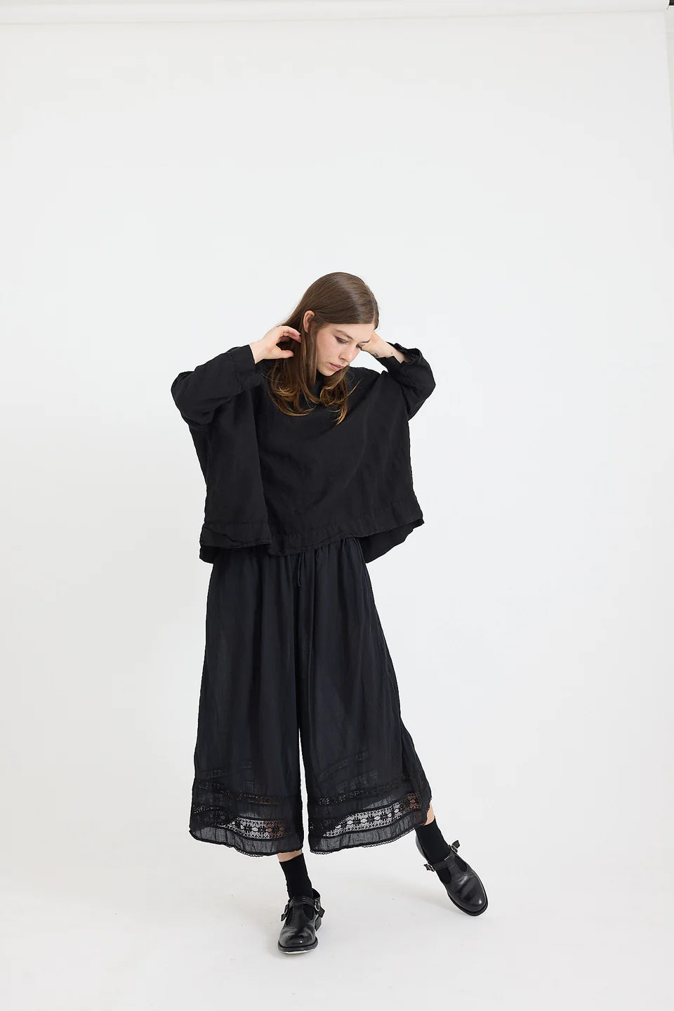 Sailor Boxy Top Light Linen