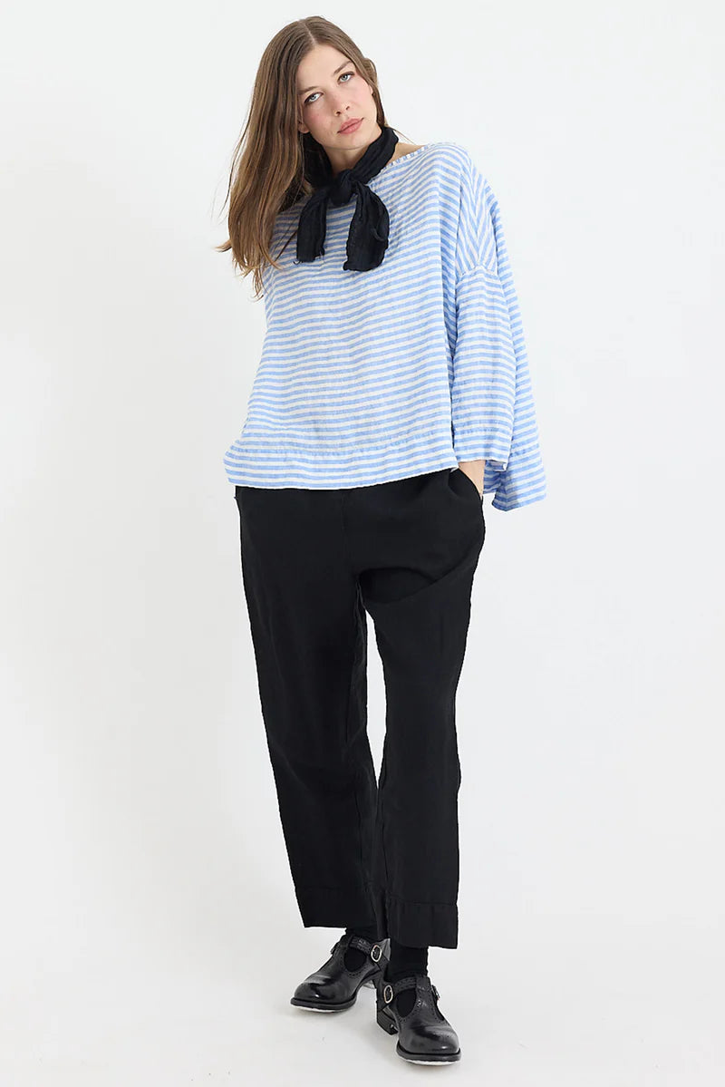 Metta Lexi Capri Slim Pant Dark Seaweed