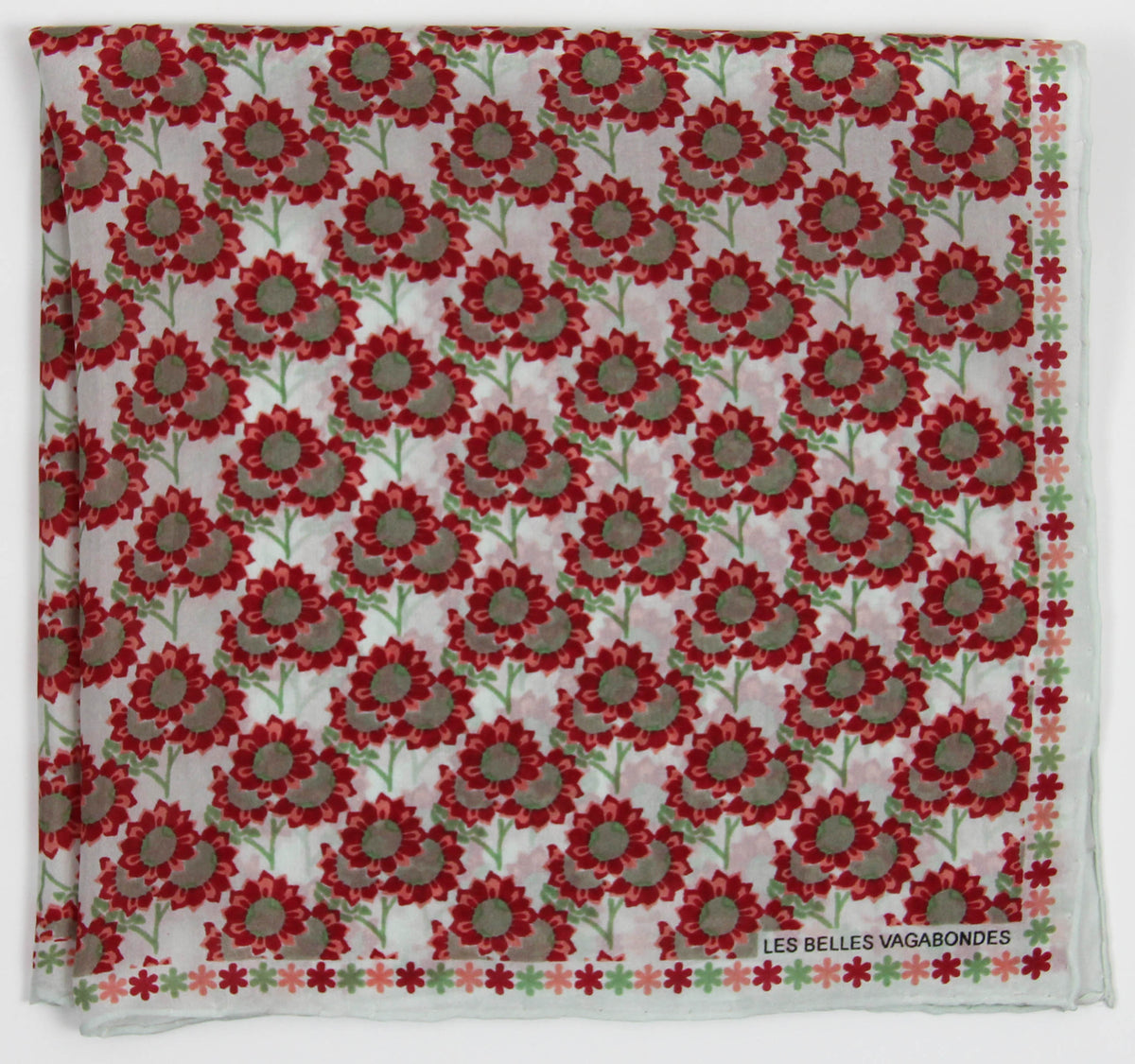 Les Belles Vagabondes ~ Mini Silk Printed Scarves