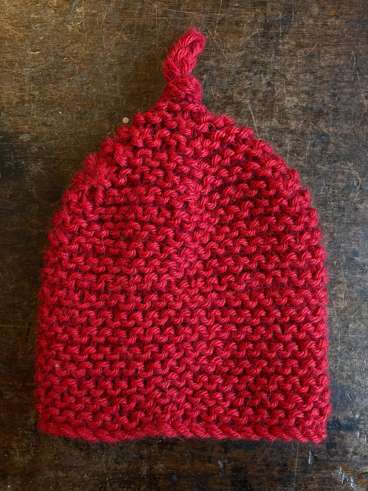Hand Knitted Alpaca Baby Beanies and Booties