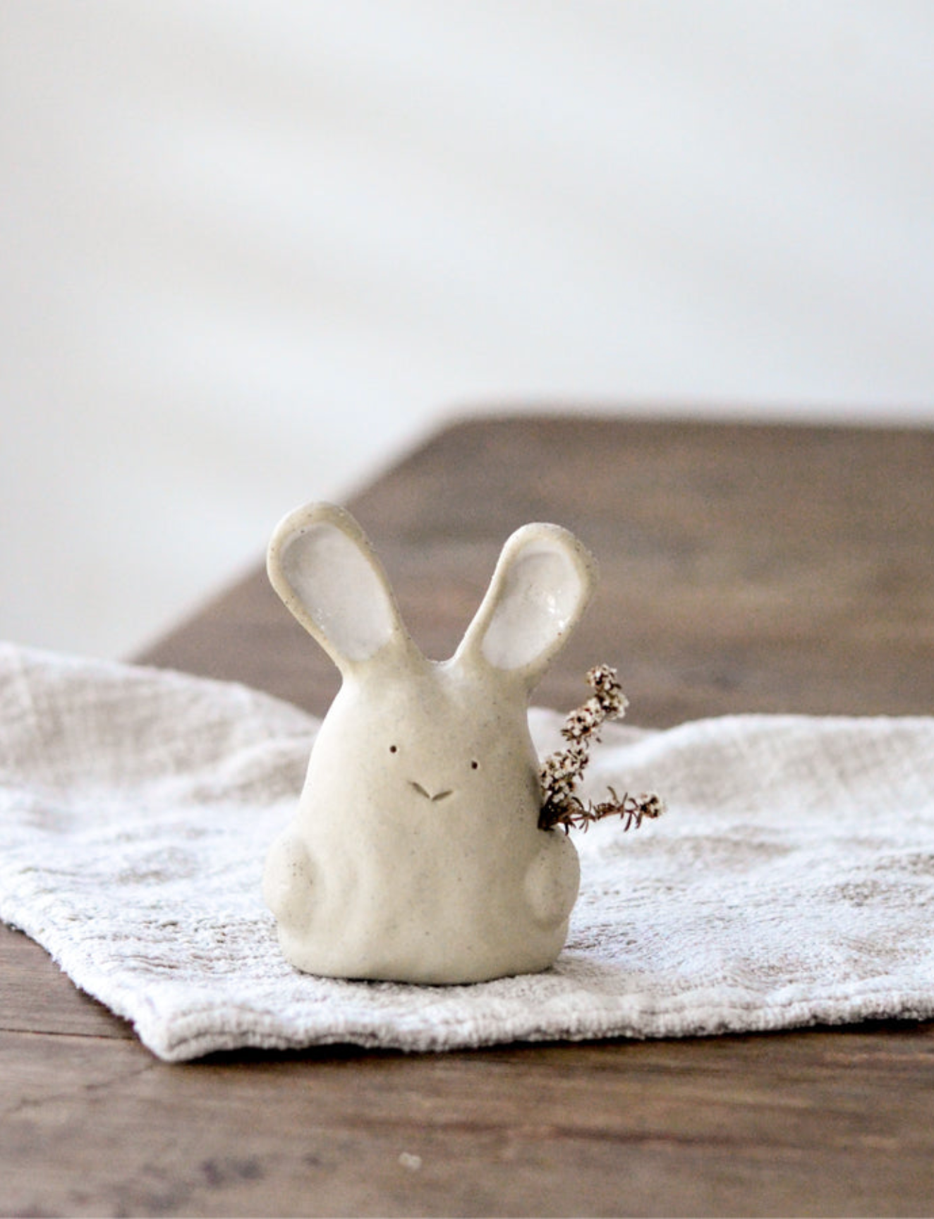 Hand Made Ceramic Bunnies
