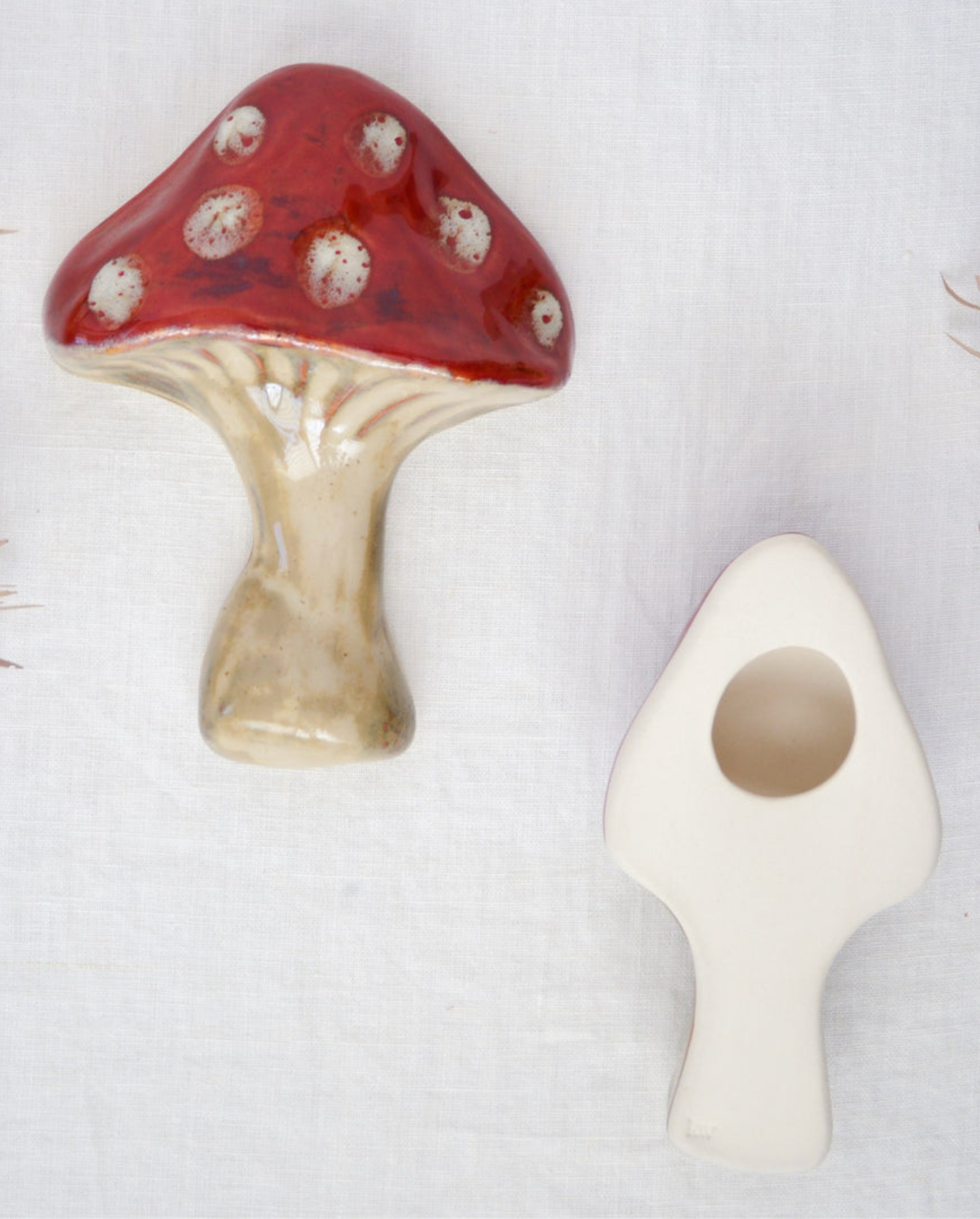 Ceramic Mushrooms For Your Wall