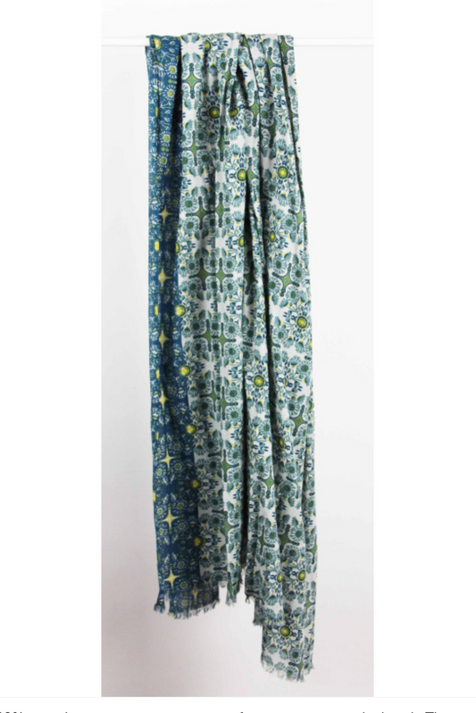 Les Belles Vagabondes ~ Organic Cotton Scarves 180 x100
