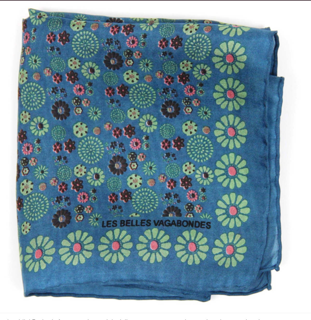 Les Belles Vagabondes ~ Mini Silk Printed Scarves