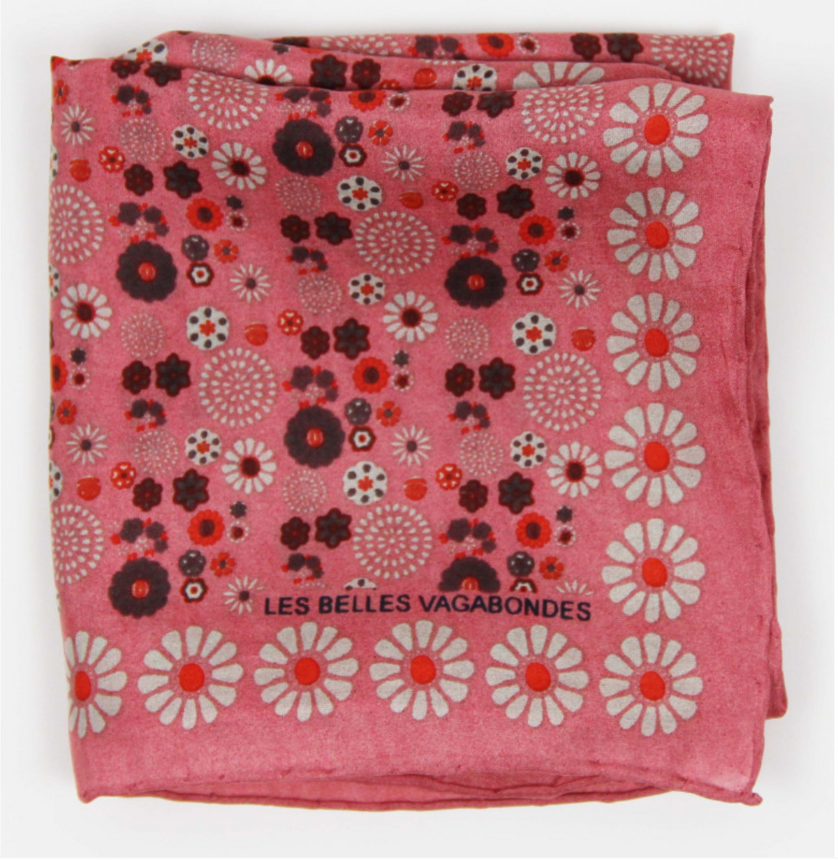 Les Belles Vagabondes ~ Mini Silk Printed Scarves