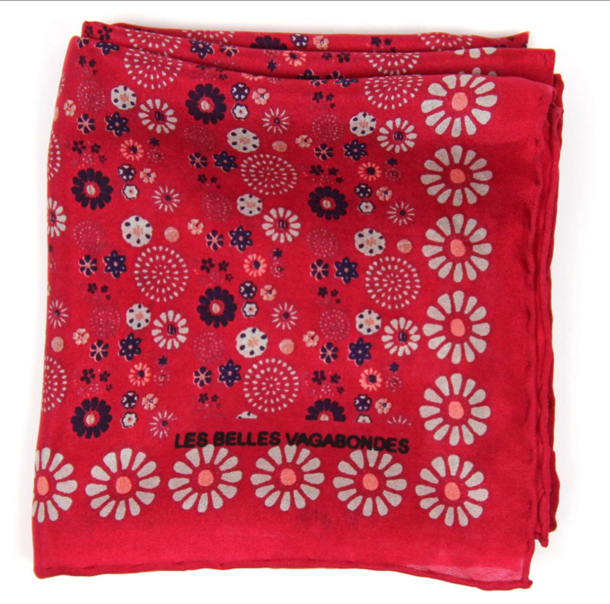 Les Belles Vagabondes ~ Mini Silk Printed Scarves