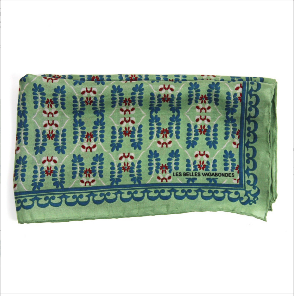 Les Belles Vagabondes ~ Mini Silk Printed Scarves