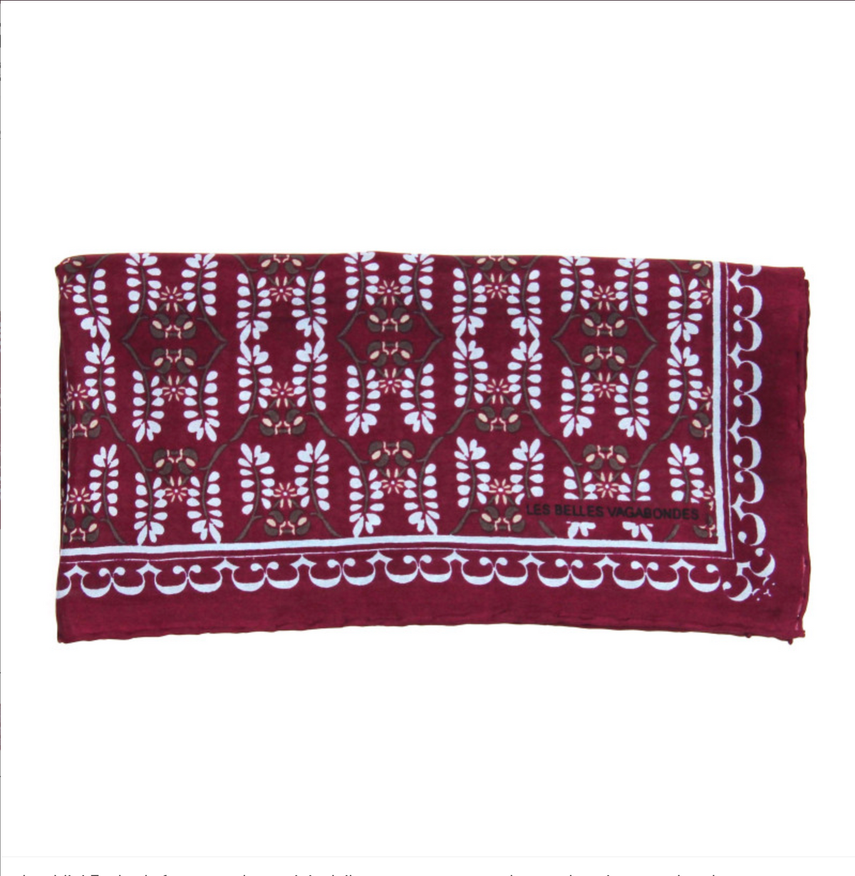 Les Belles Vagabondes ~ Mini Silk Printed Scarves