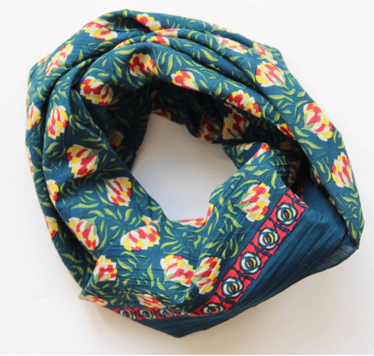 Les Belles Vagabondes ~ Organic Cotton Square Scarves