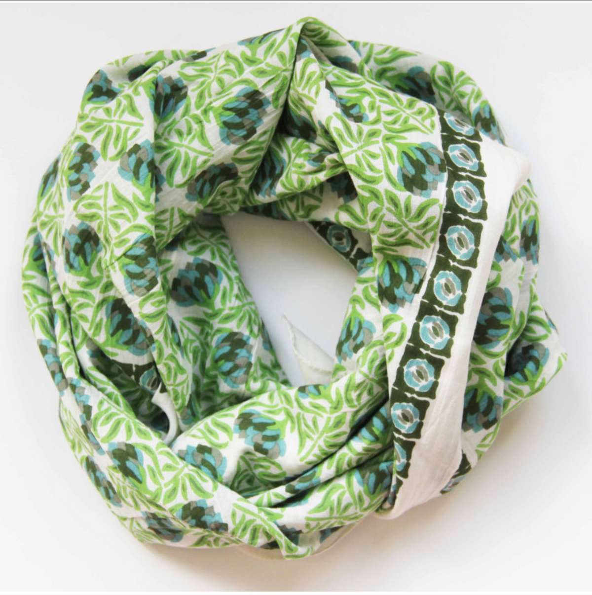 Les Belles Vagabondes ~ Organic Cotton Square Scarves