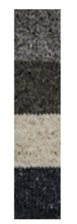FIsherman ~ Donegal Wool Colour Block Scarf