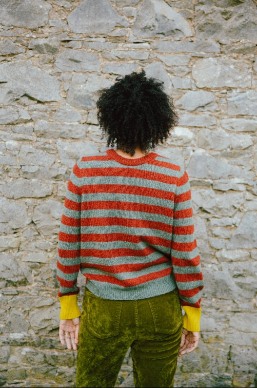 Eribe Stobo Fairisle Reversible Sweater
