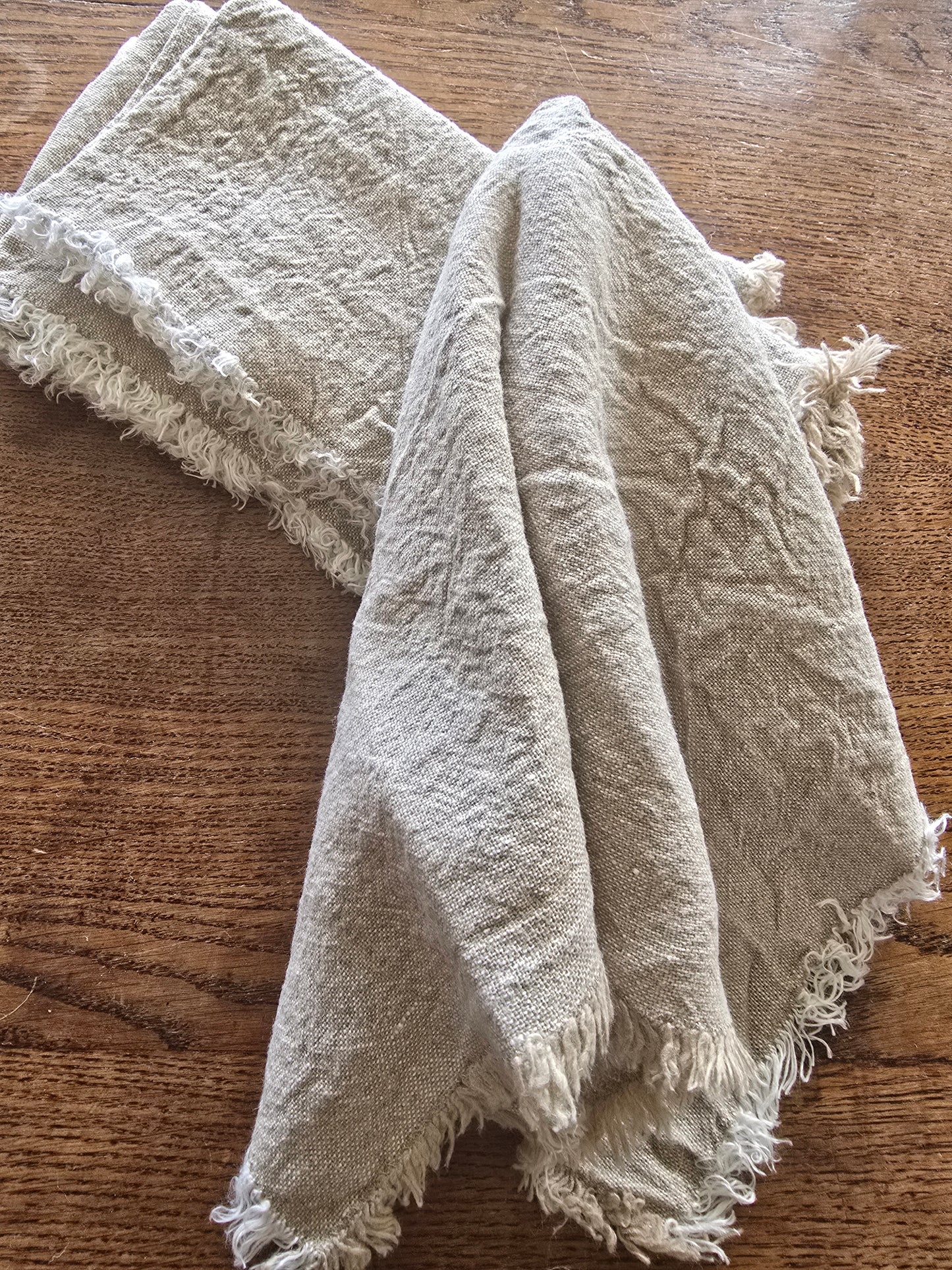 Charvet ~ French Linen Napkins ~ Tipi