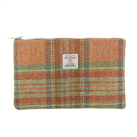 Scottish Tweed Zip Pouch