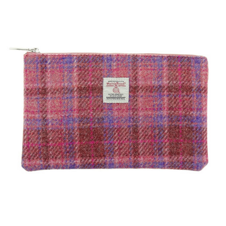 Scottish Tweed Zip Pouch