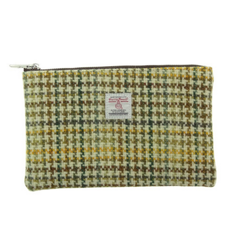 Scottish Tweed Zip Pouch