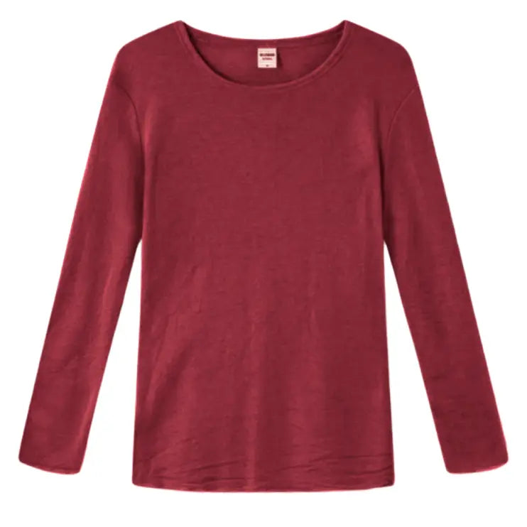 By Basics - Merino Crew Neck Top