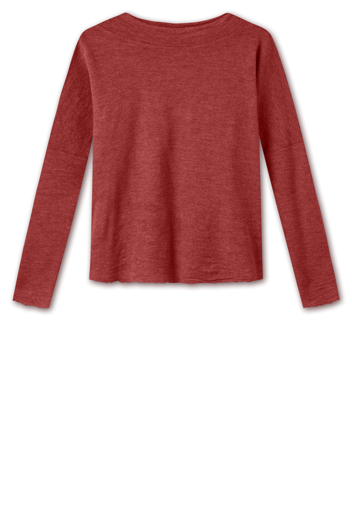 By Basics - Merino Wide Shirt With Neck
