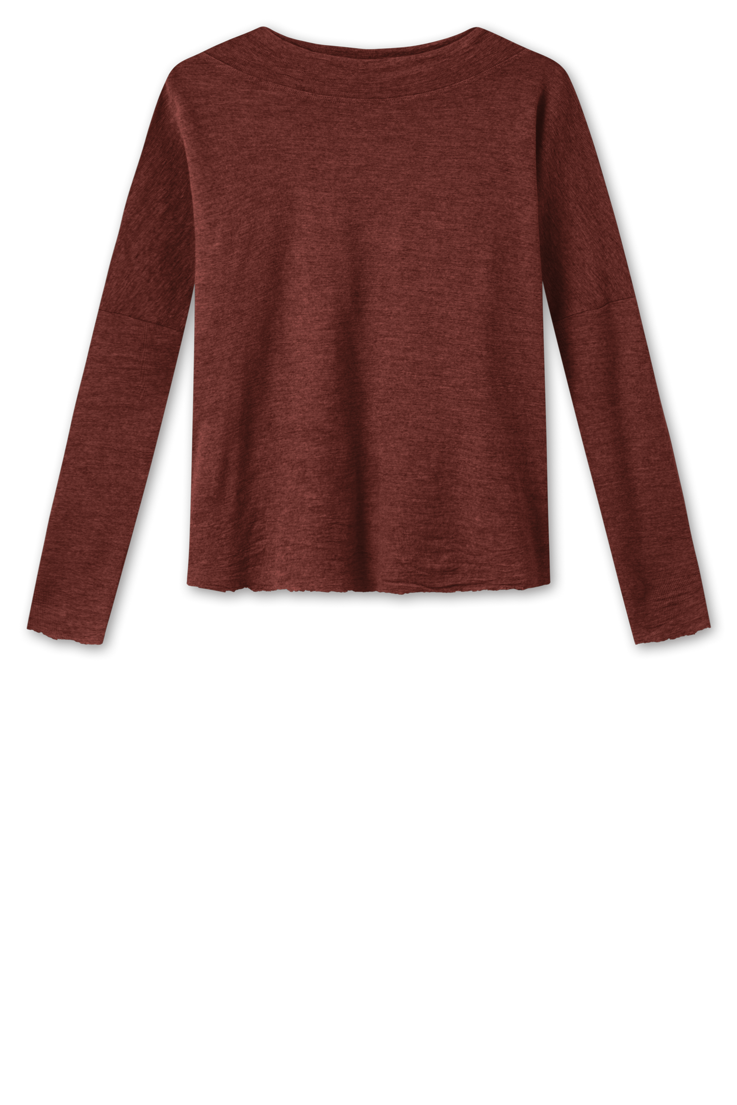 By Basics - Merino Wide Shirt With Neck