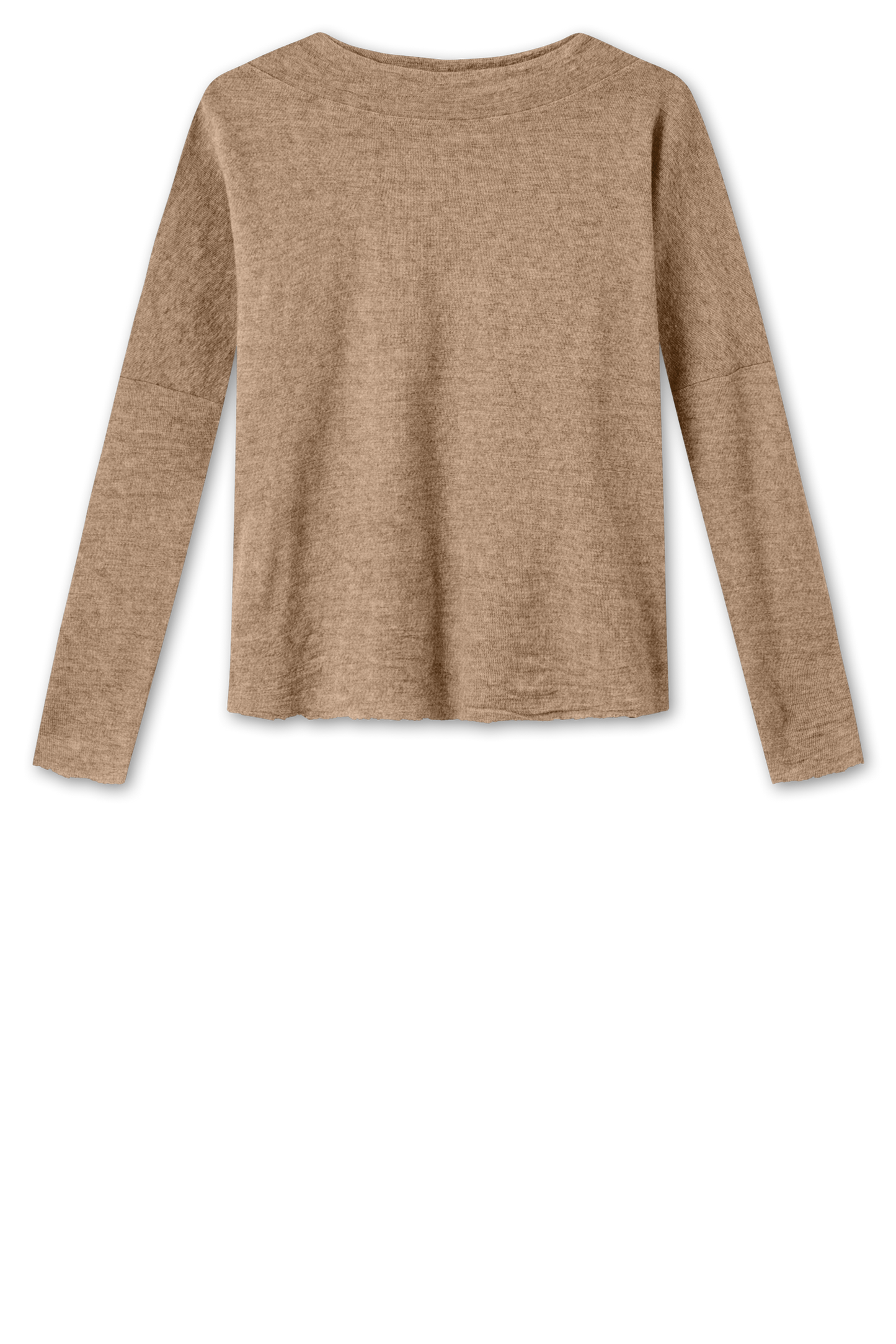 By Basics - Merino Wide Shirt With Neck