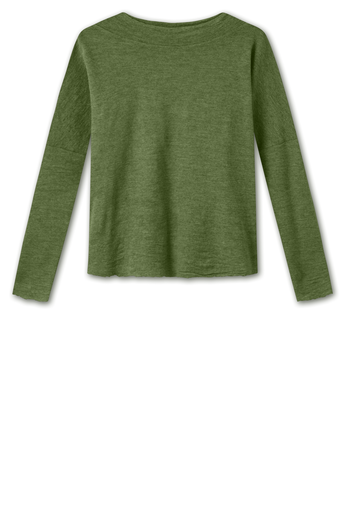 By Basics - Merino Wide Shirt With Neck