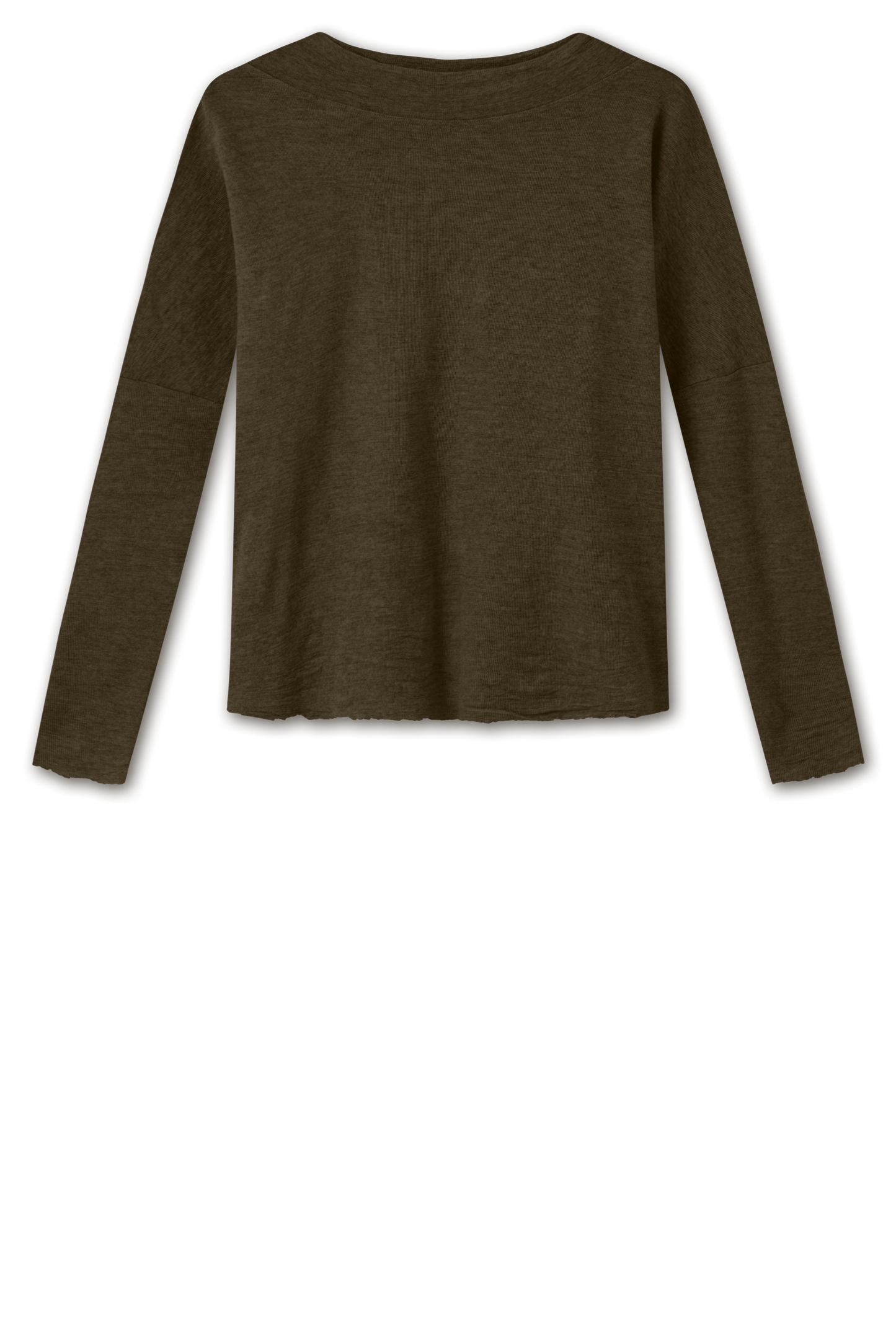 By Basics - Merino Wide Shirt With Neck