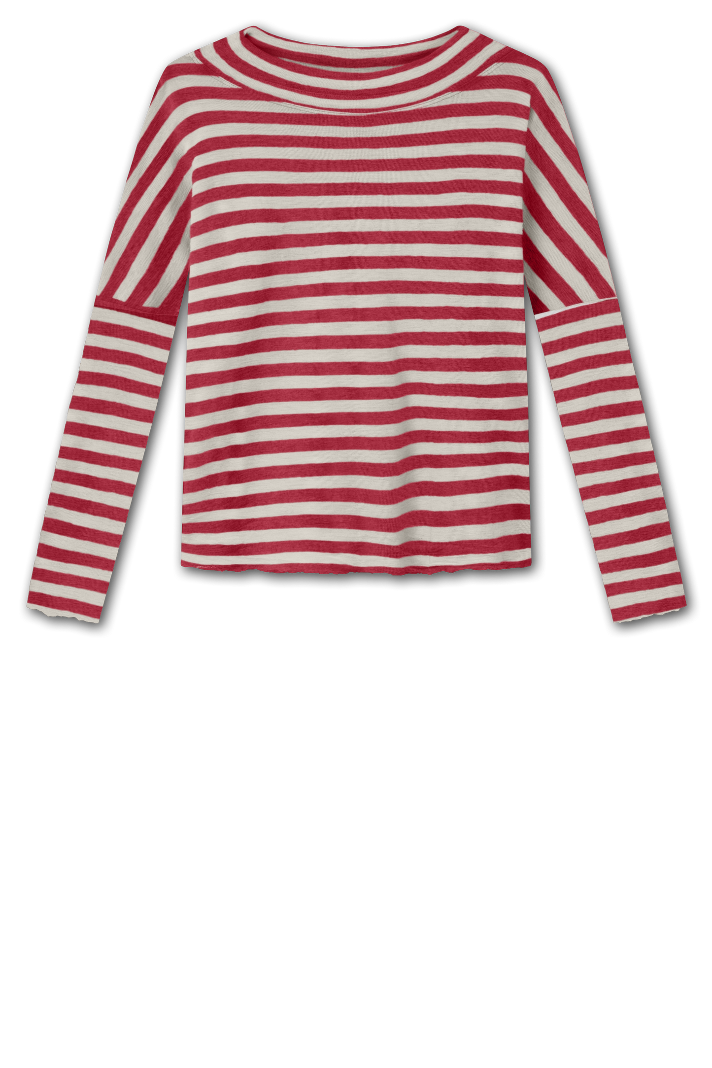 By Basics - Merino Wide Shirt With Neck