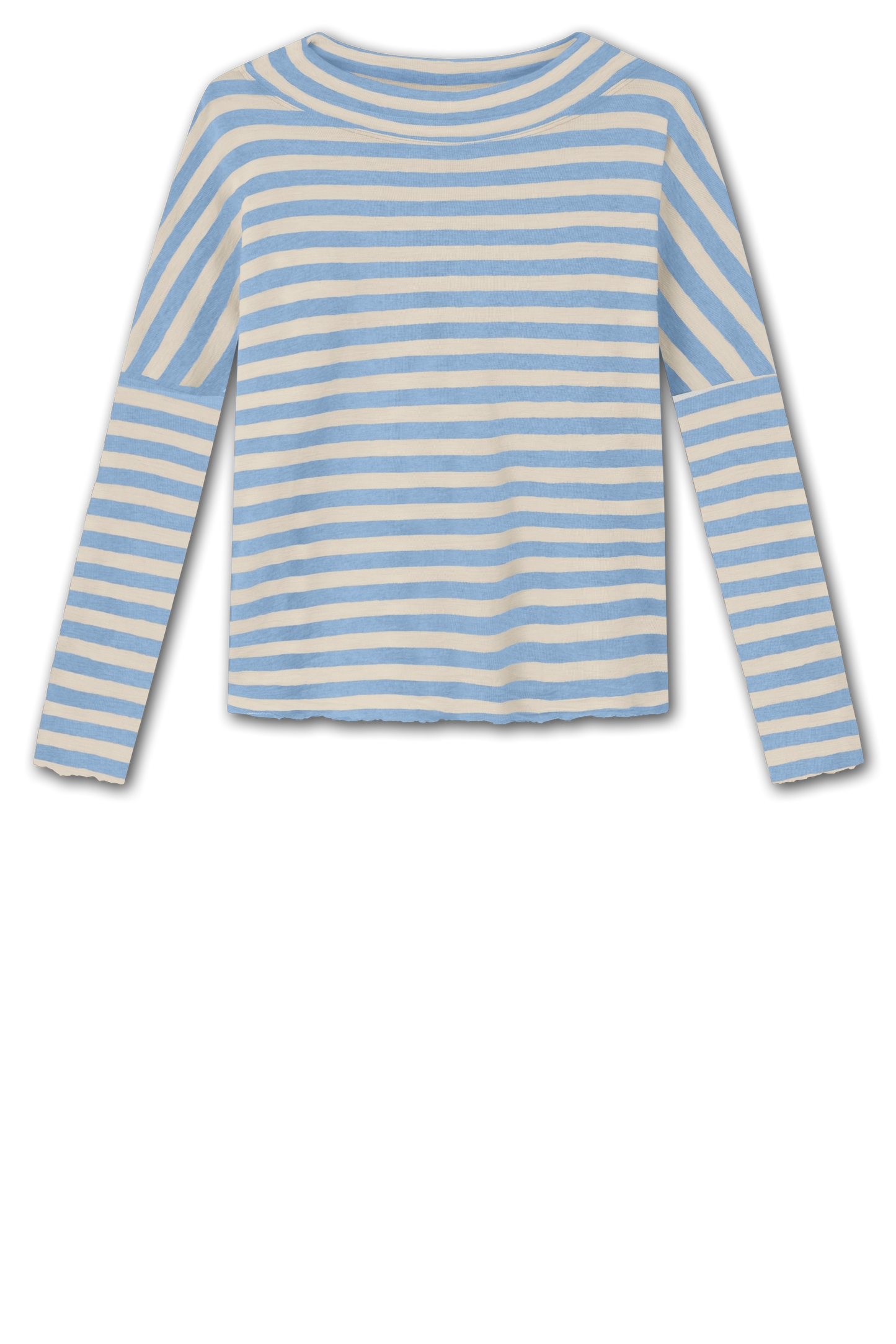 By Basics - Merino Wide Shirt With Neck