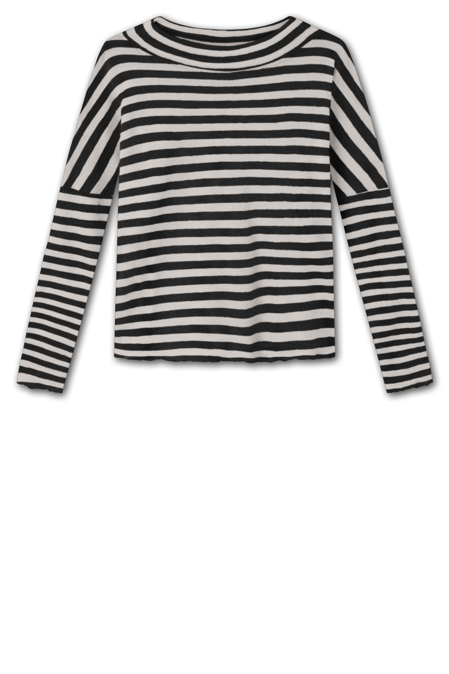 By Basics - Merino Wide Shirt With Neck