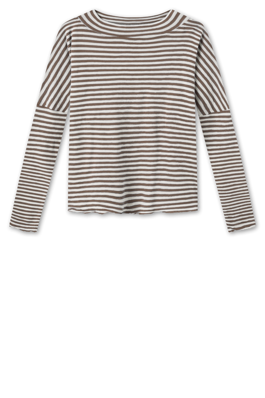 By Basics - Merino Wide Shirt With Neck