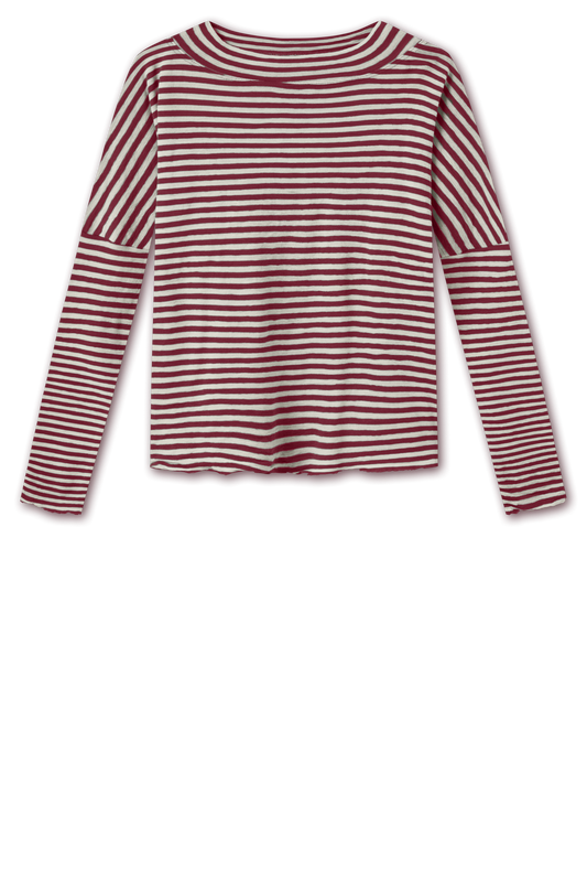 By Basics - Merino Wide Shirt With Neck