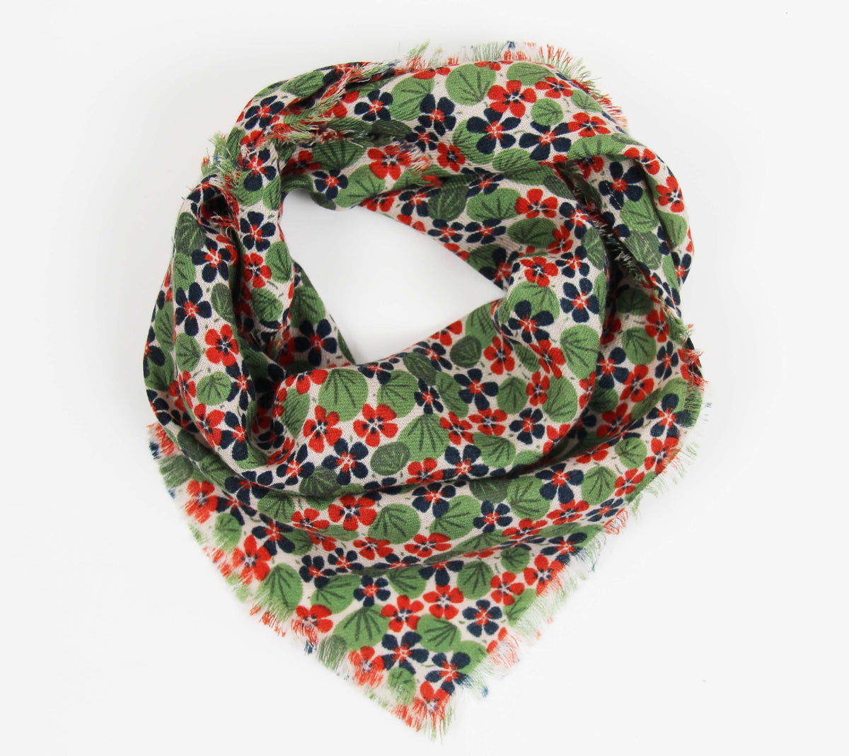 Les Belles Vagabondes ~ Wool Hand Printed Scarves
