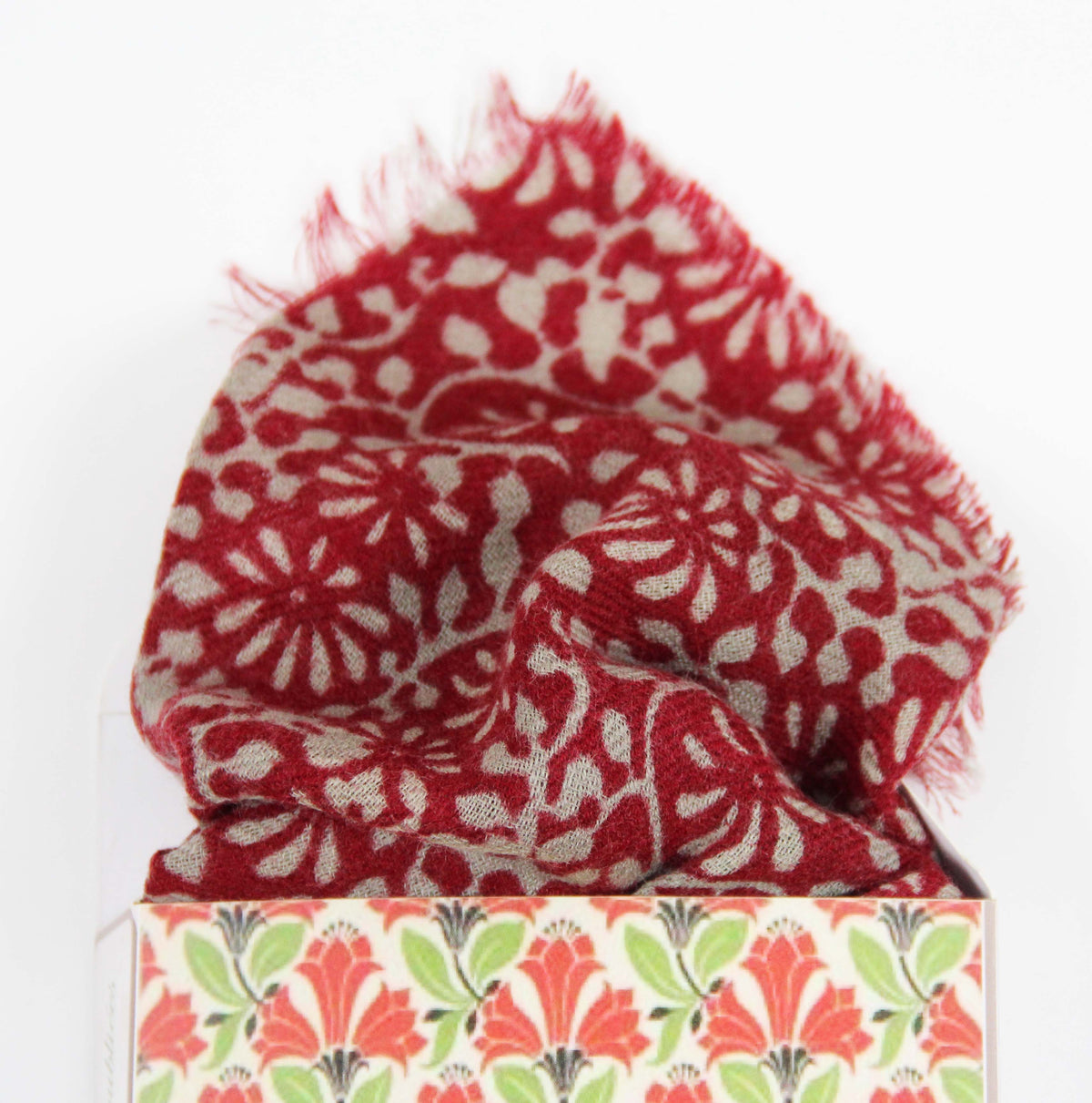 Les Belles Vagabondes ~ Wool Hand Printed Scarves