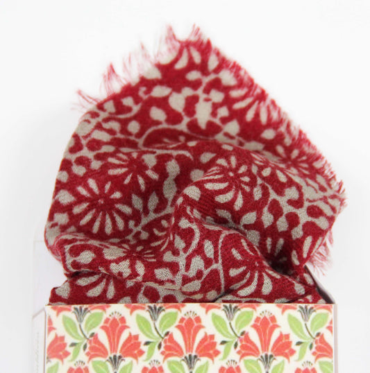 Les Belles Vagabondes ~ Wool Hand Printed Scarves