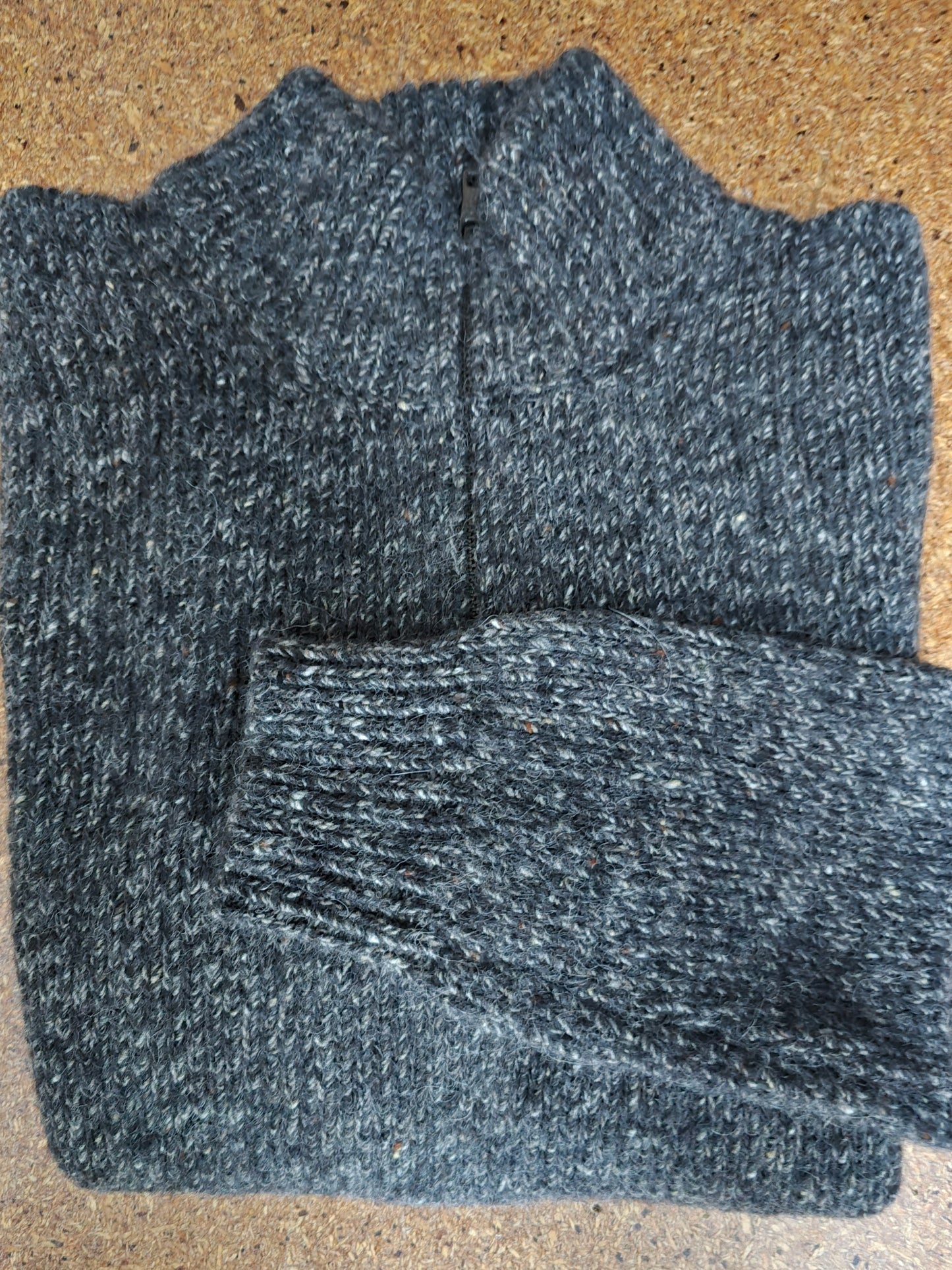 Fisherman out of Ireland ~ Mens Zip Neck Merino / Alpaca