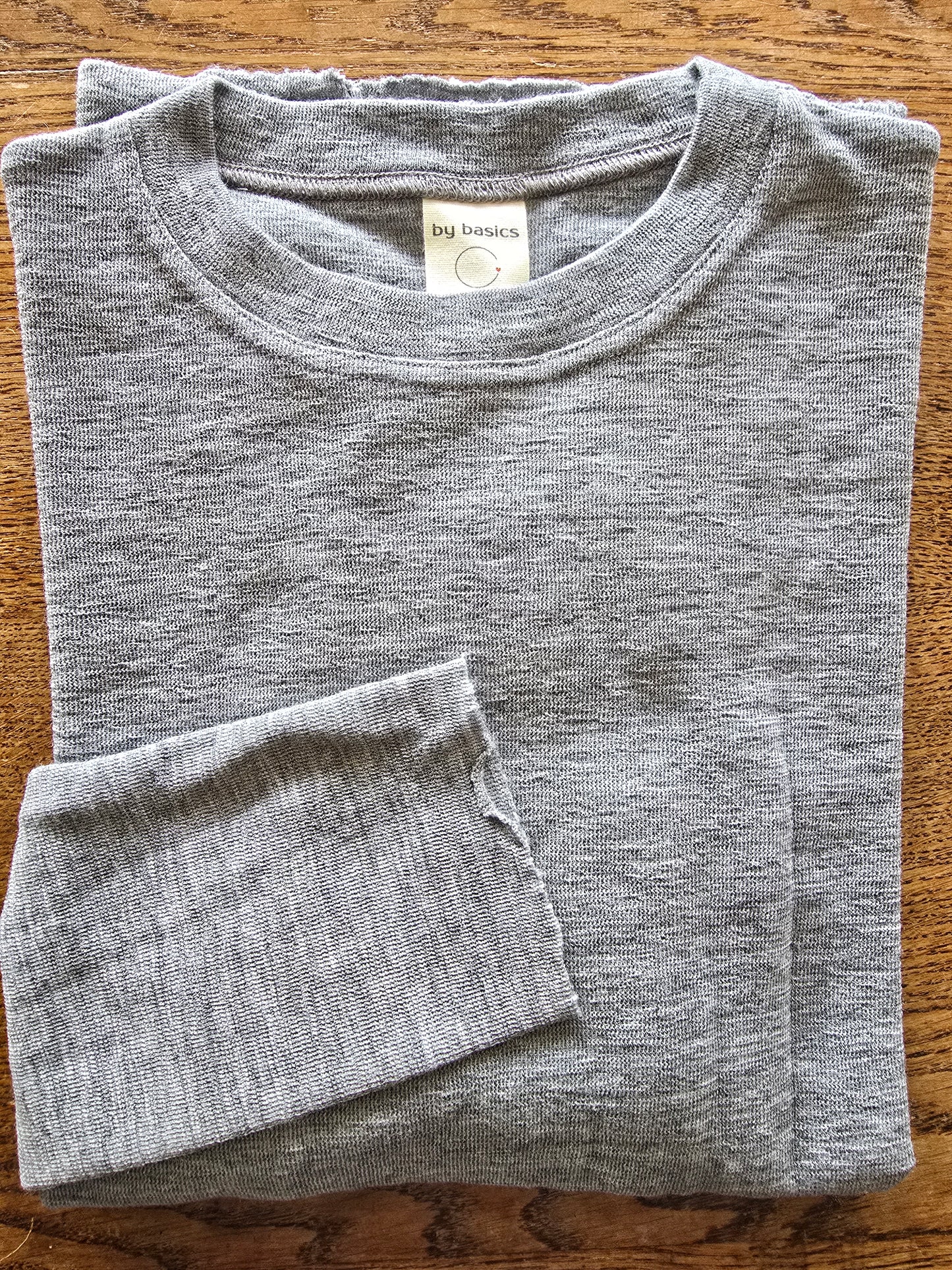 By Basics ~ Merino Crew Long Sleeve Top 4044