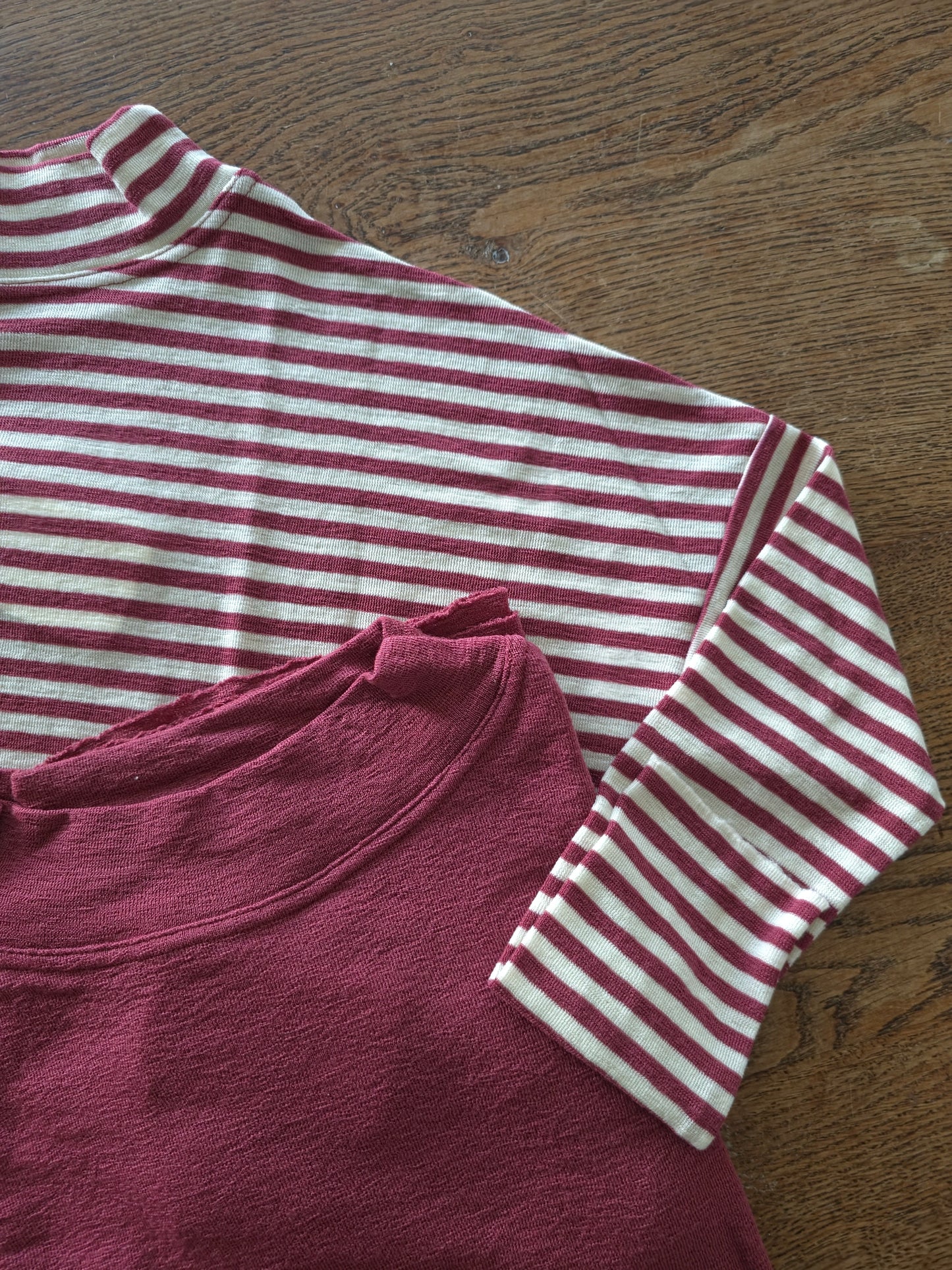 By Basics - Merino Wide Shirt With Neck