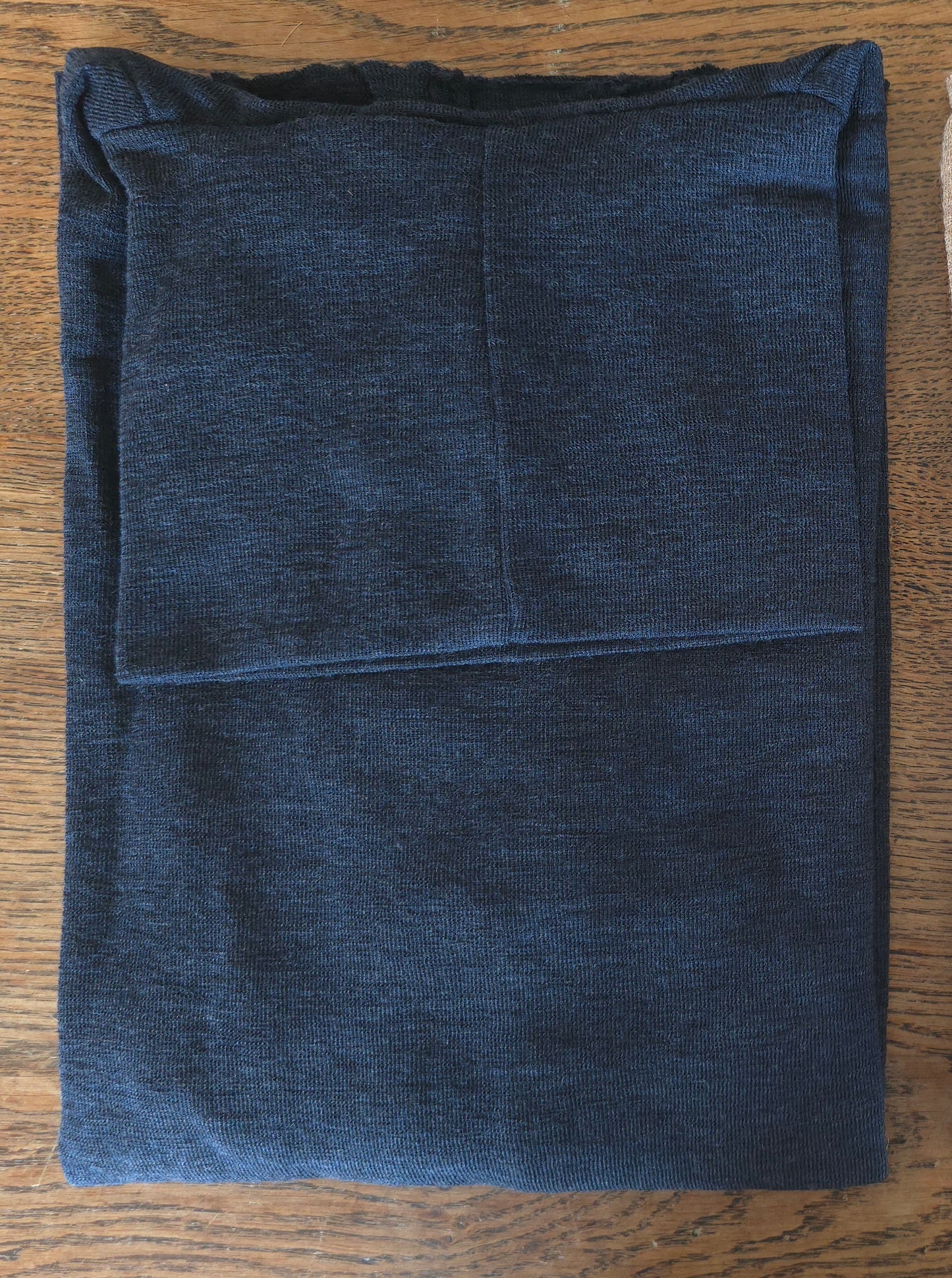 By Basics ~ Roll Neck Merino Jersey Knit Roll Neck