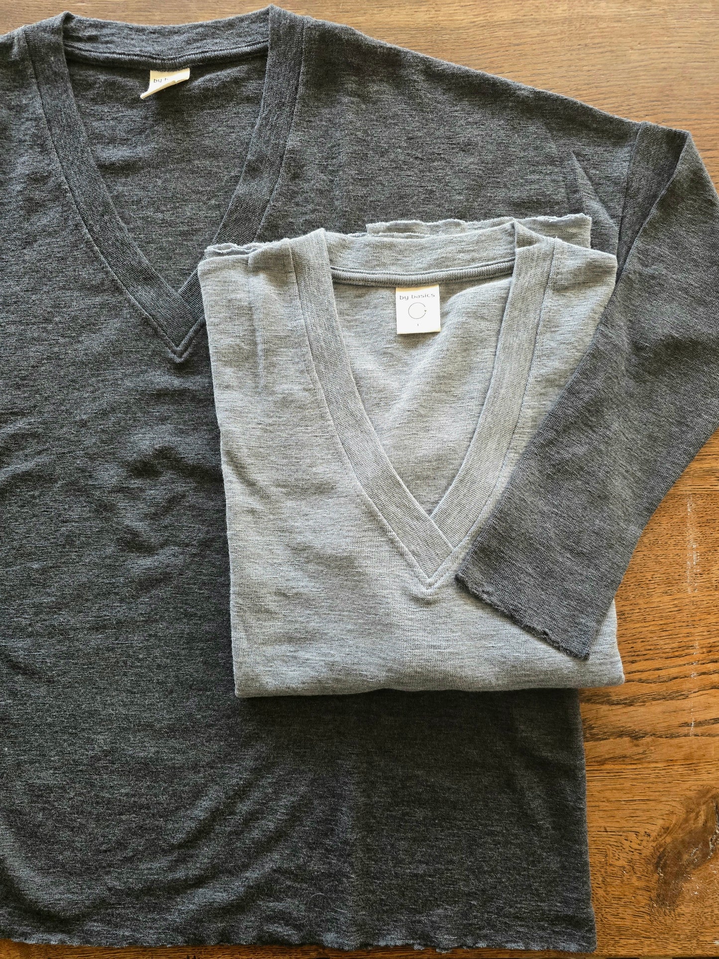 By Basics ~ Merino Loose Fit V-Neck Shirt