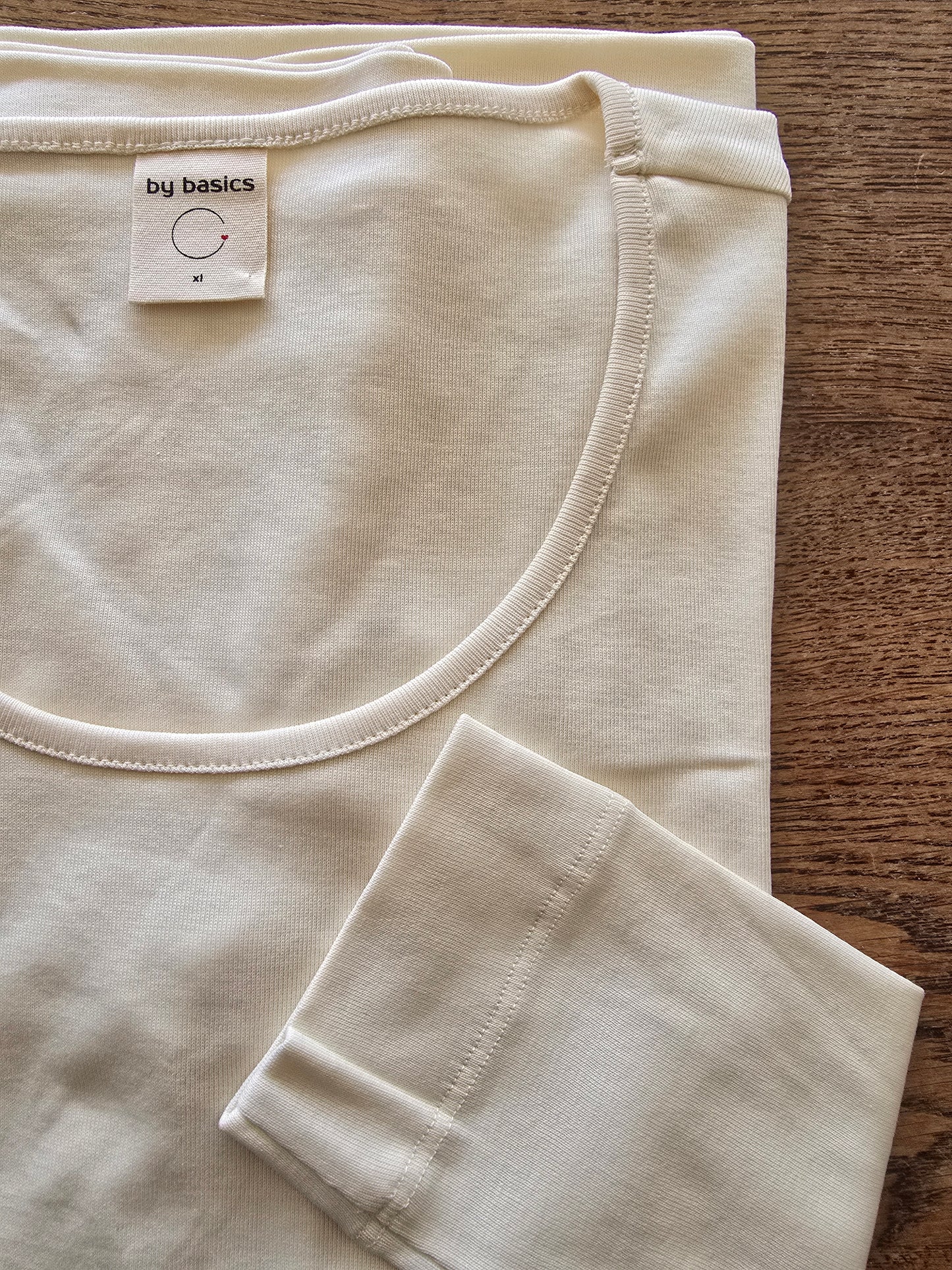 By Basics ~ Organic Cotton A Line Long Sleeve T-Shirt