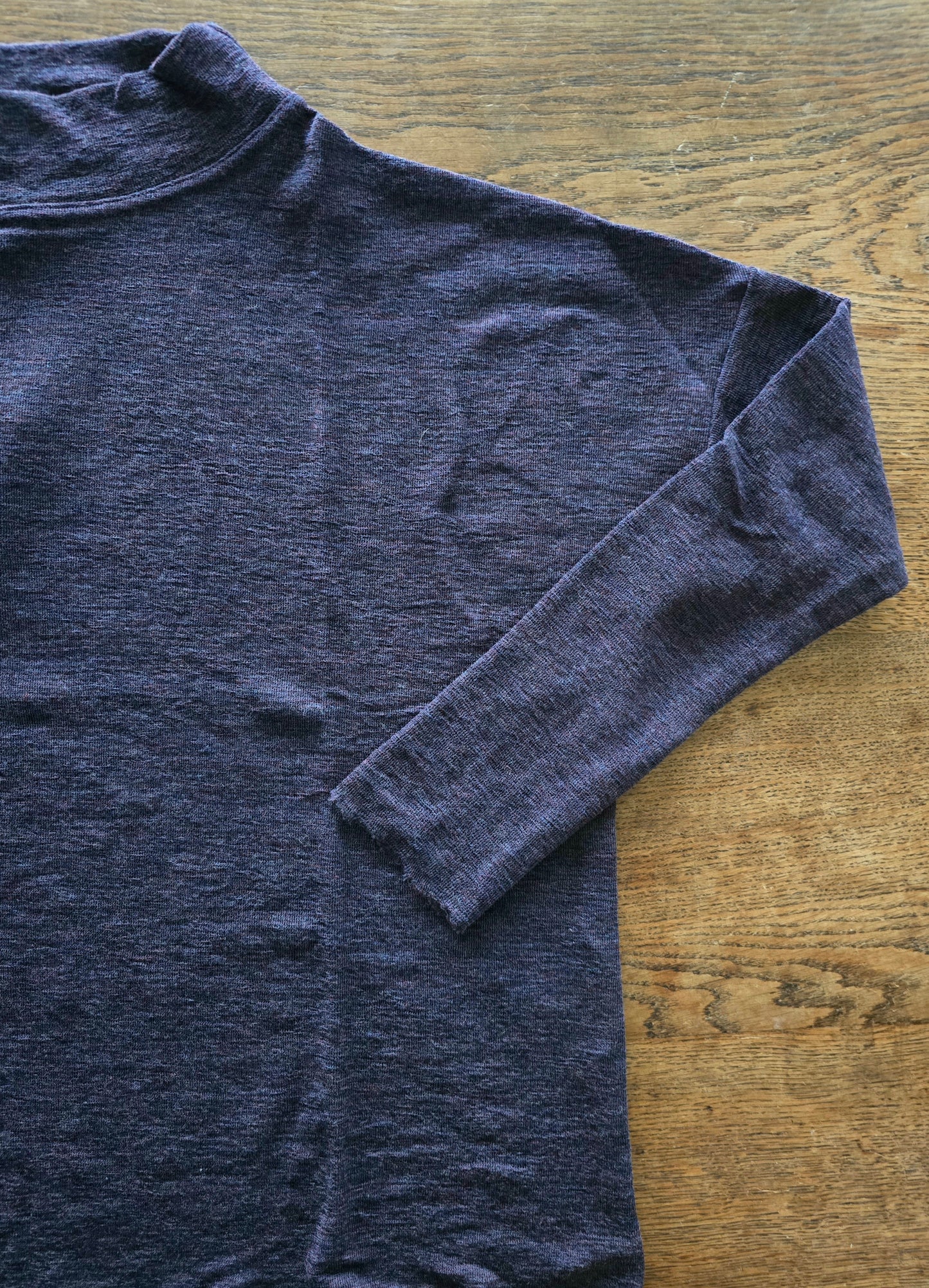 By Basics - Merino Wide Shirt With Neck