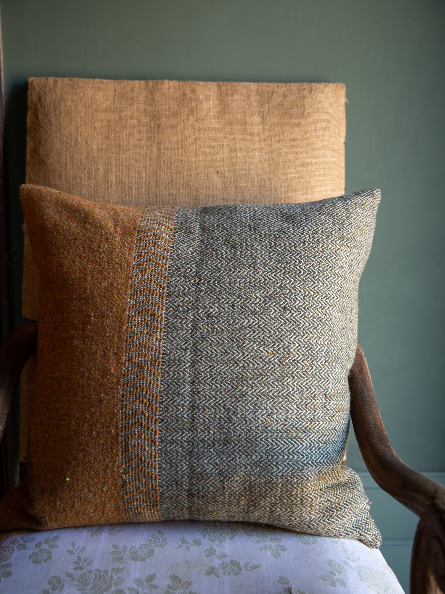 Belgian Linen & Wool Cushion Cover - Jules