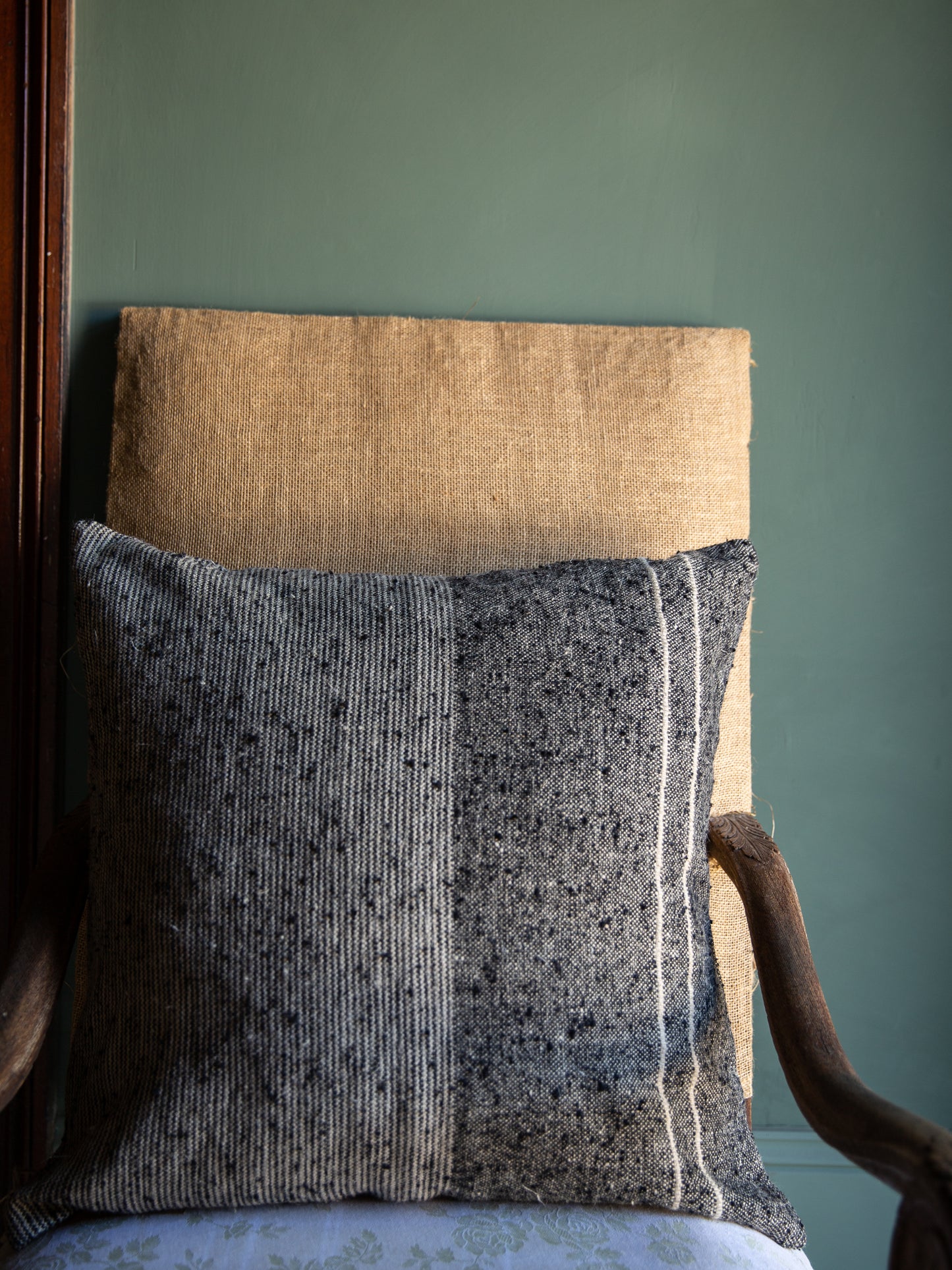Belgian Linen & Cotton Cushion Cover - Francis