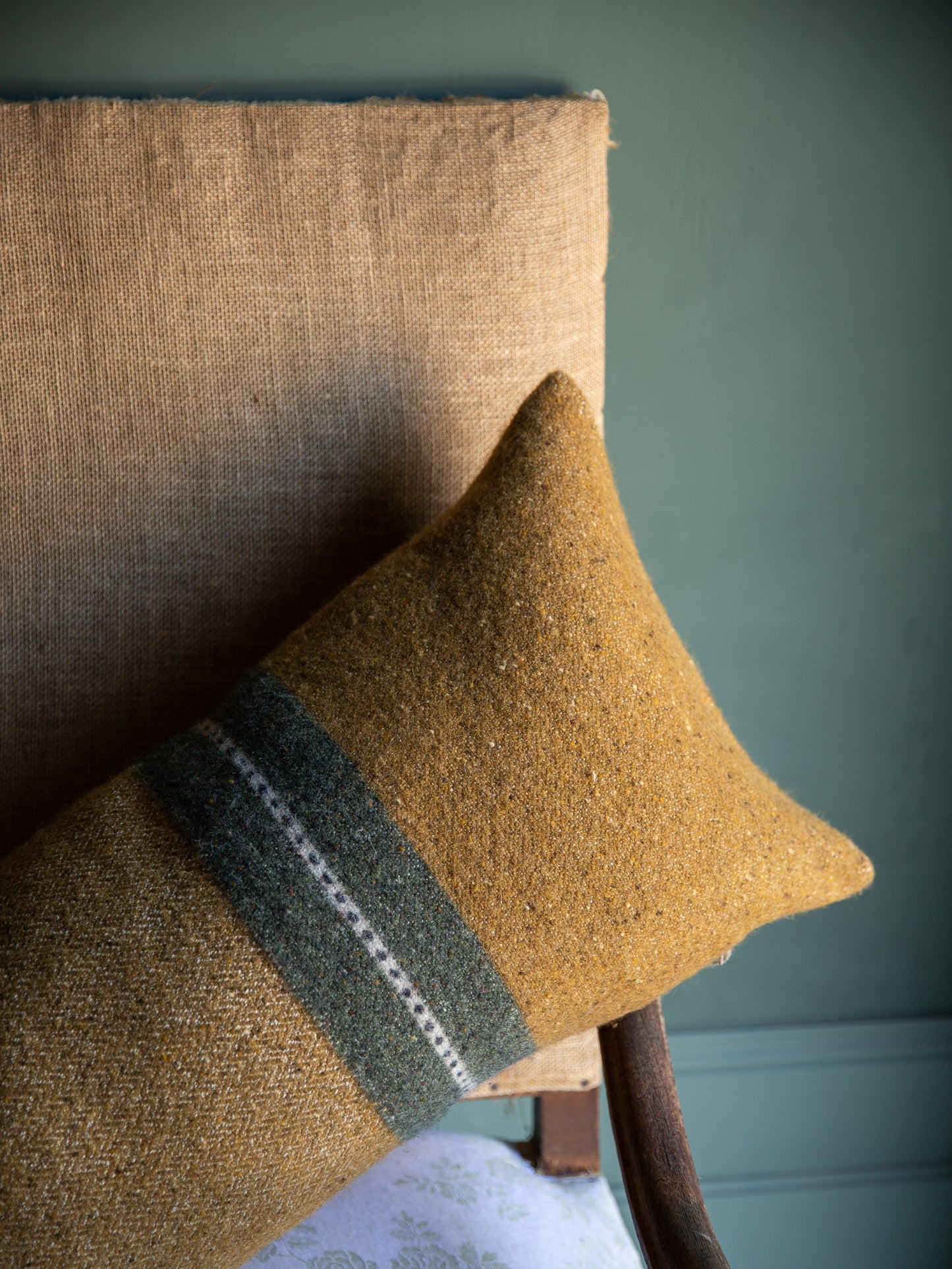 Belgian Linen & Wool Cushion Cover - Montana
