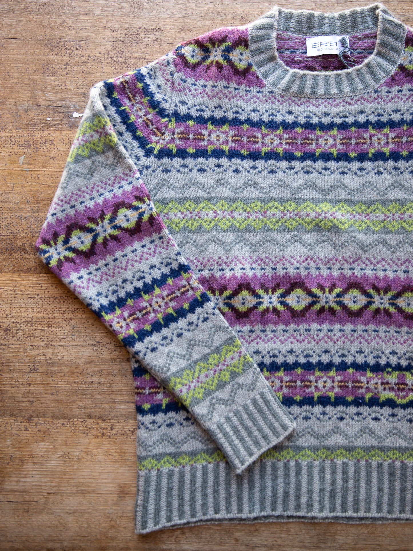 ERIBÉ Brodie Fairisle Sweater